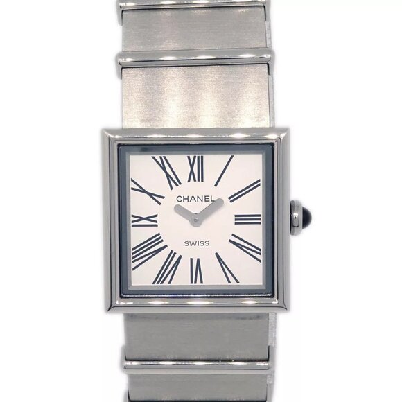 Chanel Mademoiselle Quartz Watch SS Y.N.114014 184517 main image 9